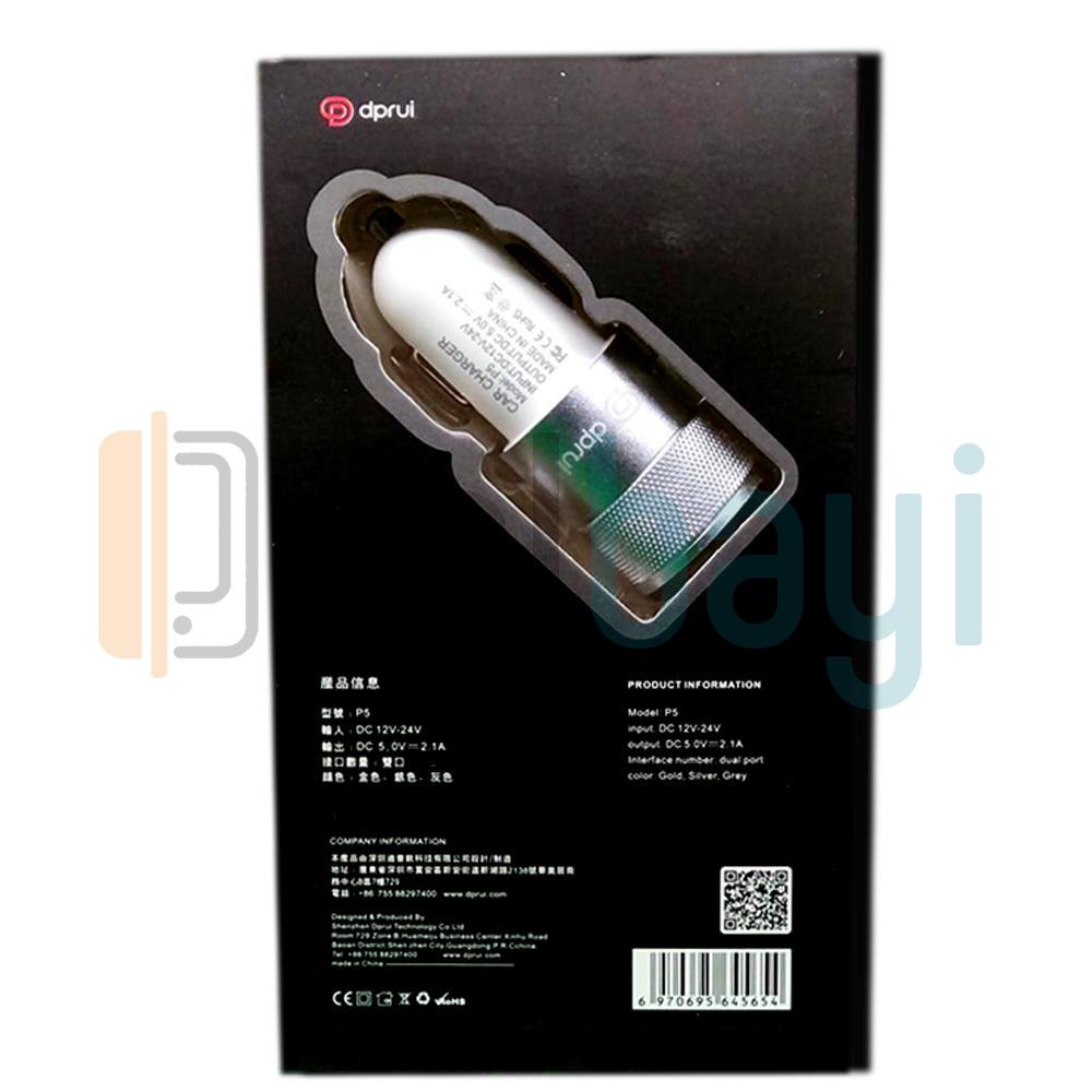 DPRUİ 2.1A OTO ŞARJ BAŞLIK 2 İN 1
