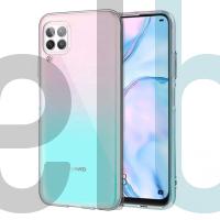 Huawei P40 Lite Kılıf 3d Tıpalı Kamera Korumalı Şeffaf Silikon Kapak