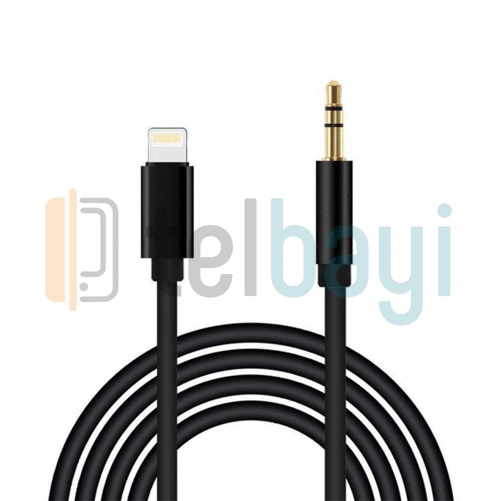 Iphone Lightning 3.5 mm Aux Ses Kablosu 1 Metre