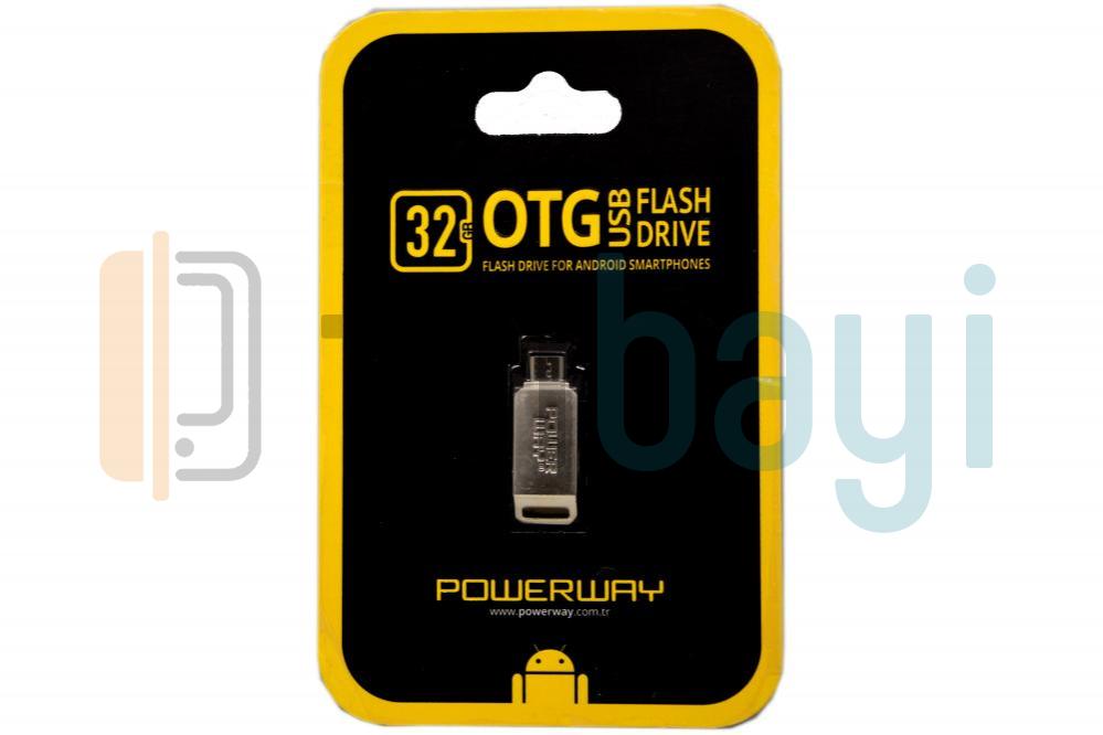 POWERWAY 32GB OTG BELLEK