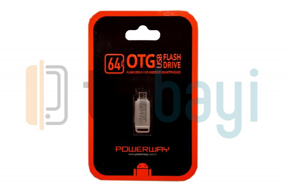 POWERWAY 64GB OTG BELLEK
