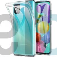 Samsung A01 Tpu Şeffaf Tıpalı Silikon Telefon Kapağı 