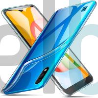 Samsung A01 Tpu Şeffaf Tıpalı Silikon Telefon Kapağı 