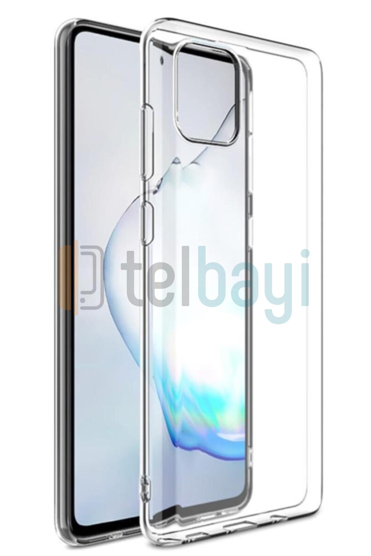 Samsung Galaxy Note 10 Lite Kılıf Şeffaf Kamera Korumalı Tıpalı CT-KLF-497
